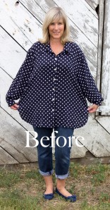 polka dot shirt redesign tutorial