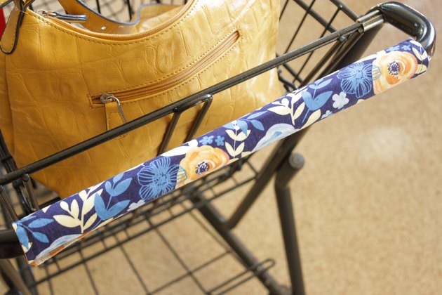 DIY Washable Shopping Cart Handle Cover